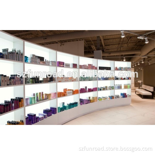 Cosmetic product display stands cosmetic display rack and showcase